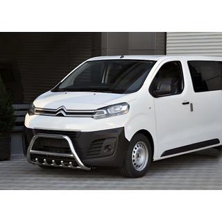 Priekšējais bullbar WT003 (nerūsējošais tērauds) foto 1