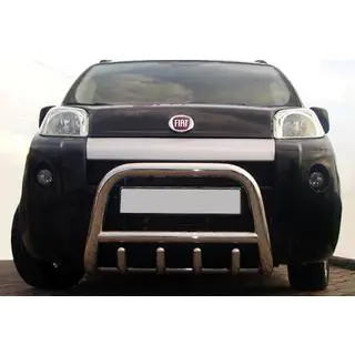 Priekšējais aizsargstienis (bullbar) QT006 (nerūsējošais tērauds)