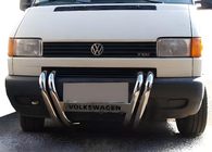 Volkswagen T4 Caravelle/Multivan 1990–2003 Priekšējais aizsargstienis ST006 (nerūsējošais tērauds) foto 1