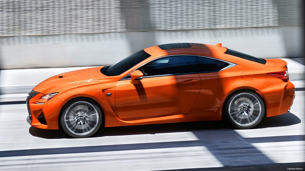 Lexus RC F sporta kupejas apskats