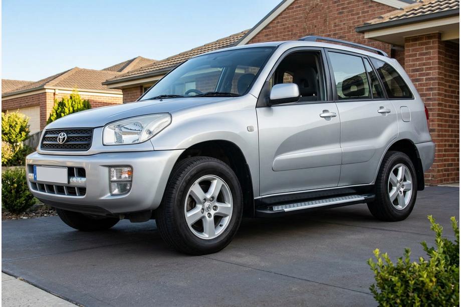 Toyota Rav 4 2001–2005 Sānu sliekšņi Allmond (2 gab., alumīnijs) Image