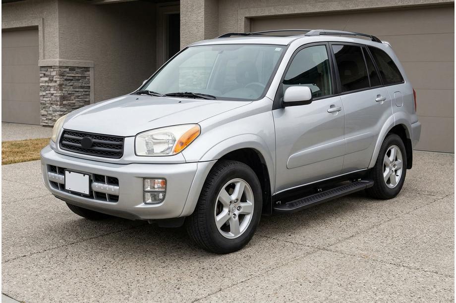 Toyota Rav 4 2001–2005 Sānu pakāpieni Allmond Black (2 gab., alumīnijs) Image