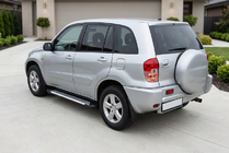 Toyota Rav 4 2001–2005 Sānu sliekšņi Line (2 gab., alumīnijs) foto 1