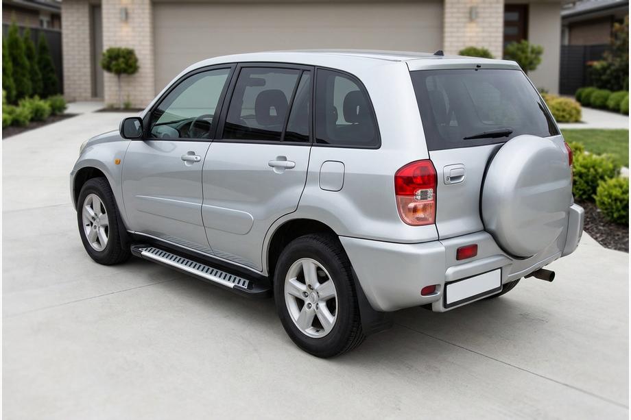 Toyota Rav 4 2001–2005 Sānu sliekšņi Line (2 gab., alumīnijs) Image