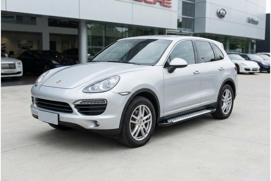 Porsche Cayenne 2010–2017 Sānu pakāpieni Allmond Grey (2 gab., alumīnijs) Image