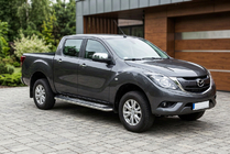 Mazda BT-50 2012– Sānu pakāpieni Maydos v2 (2 gab., alumīnijs ↗ nerūsējošais tērauds) foto 1
