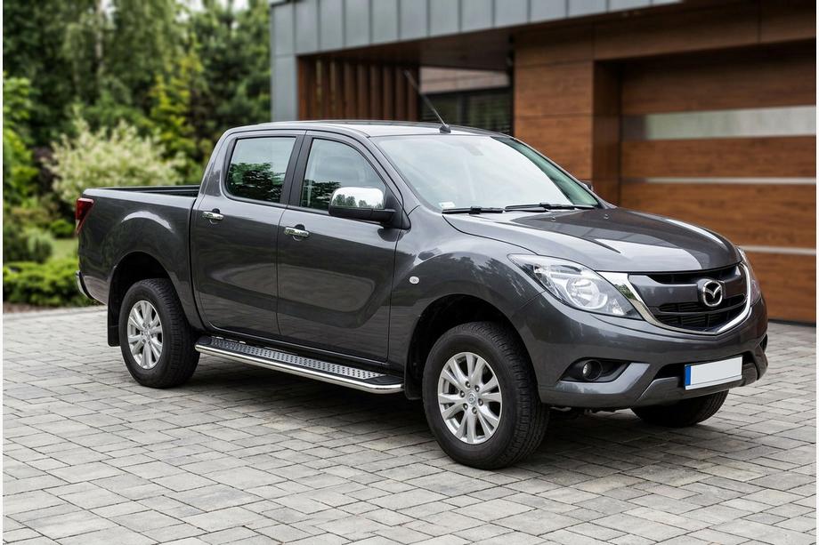 Mazda BT-50 2012– Sānu pakāpieni Maydos v2 (2 gab., alumīnijs ↗ nerūsējošais tērauds) Image