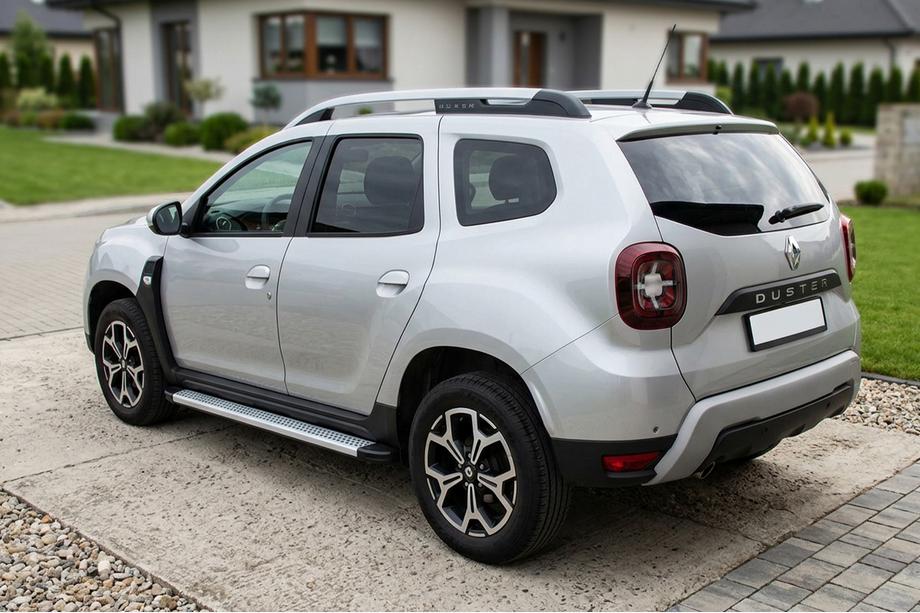 Renault Duster 2018–2024 Sānu sliekšņi Maya V2 (2 gab., alumīnijs) Image