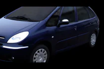 Citroen Xsara Picasso 1999–2012 Spoguļu uzlikas (2 gab., nerūsējošais tērauds) foto 4