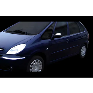 Spoguļu uzlikas (2 gab., nerūsējošais tērauds) Citroen Xsara Picasso 1999–2012 foto 4