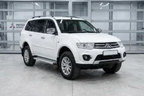 Mitsubishi Pajero Sport 2008–2015 Sānu sliekšņi Maya V2 (2 gab., alumīnijs) foto 1