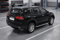 Mitsubishi Pajero Sport 2008–2015 Sānu pakāpieni Maydos V1 (2 gab., alumīnijs / nerūsējošais tērauds) foto 1