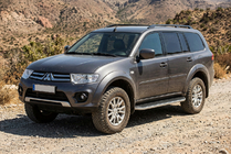 Mitsubishi Pajero Sport 2008–2015 Sānu pakāpieni Tayga (2 gab., alumīnijs) foto 1