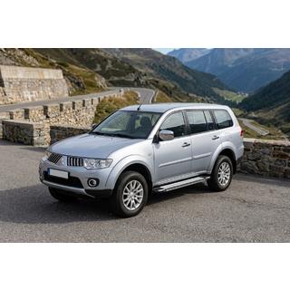 Sānu pakāpieni Rainbow (2 gab., alumīnija) Mitsubishi Pajero Sport 2008–2015 foto 1