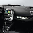 Renault Clio IV 2012–2019 Priekšējās konsoles uzlika (nerūsējošais tērauds) foto 1