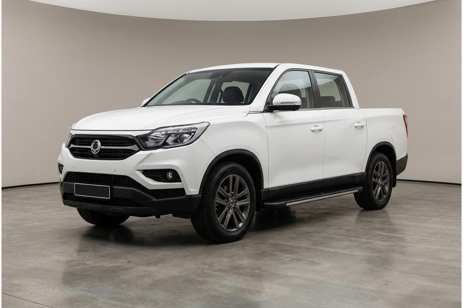 SsangYong Musso II 2018– Sānu sliekšņi Bosphore Grey (2 gab., alumīnijs) Image