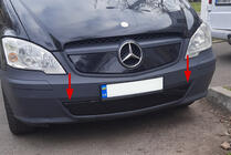 Mercedes Vito W639 2004–2014 Ziemas aizsegs buferim (2010-2015) foto 1