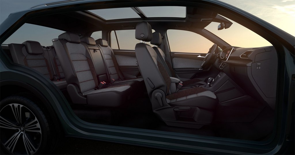 Jaunā krosovera SEAT Tarraco apskats