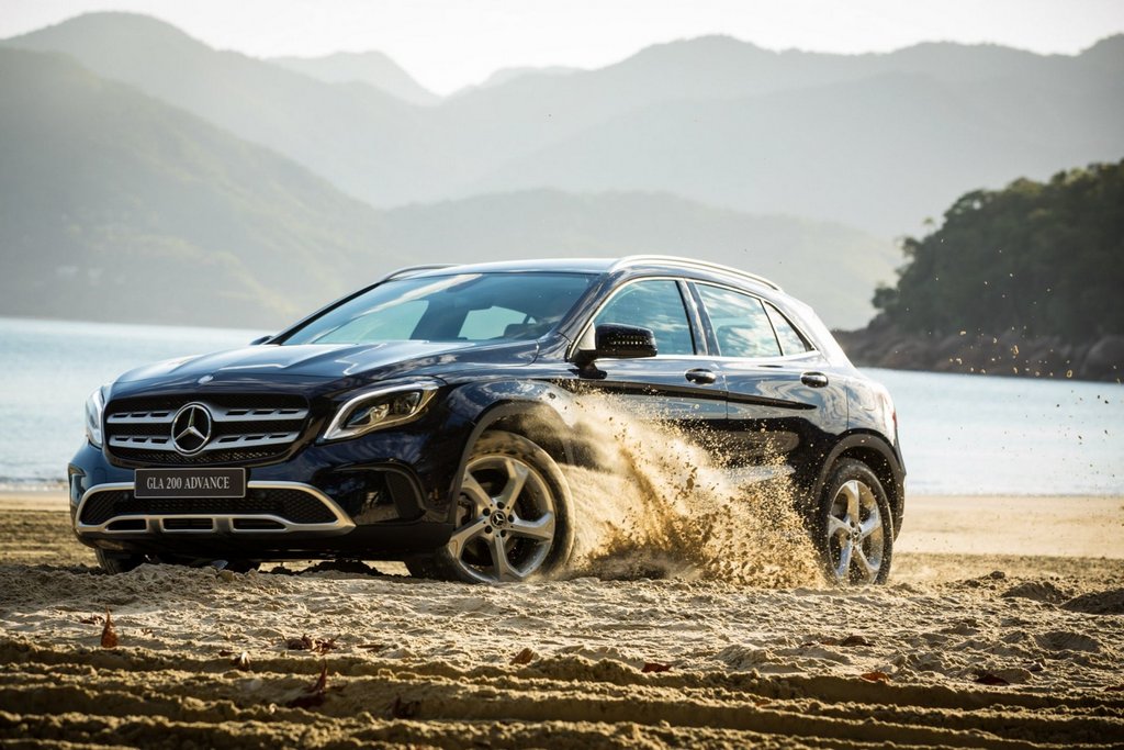 Kompakts Mercedes-Benz GLA-Class krosovers