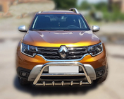 Renault Duster 2018–2024 Kenguru stienis bez uzraksta WT003 (nerūsējošais tērauds) foto 8