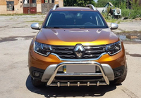 Renault Duster 2018–2024 Kenguru stienis bez uzraksta WT003 (nerūsējošais tērauds) foto 5