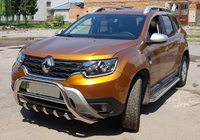 Renault Duster 2018–2024 Kenguru stienis bez uzraksta WT003 (nerūsējošais tērauds) foto 4