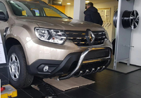 Renault Duster 2018–2024 Kenguru stienis bez uzraksta WT003 (nerūsējošais tērauds) foto 15