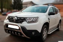 Renault Duster 2018–2024 Kengurins ar uzrakstu WT004 (nerūsējošais tērauds) foto 2