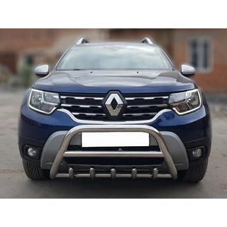 Kenguru stienis bez uzraksta WT003 (nerūsējošais tērauds) Dacia Duster 2018–2024 foto 1