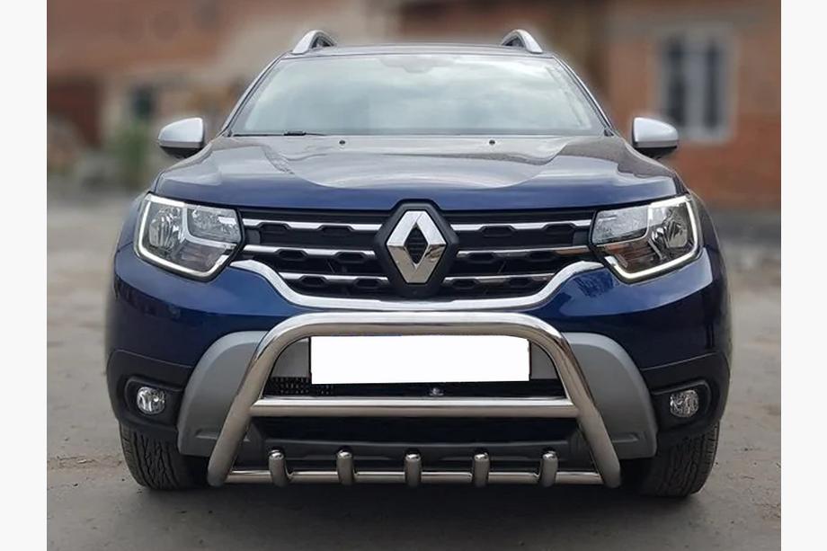 Dacia Duster 2018–2024 Kenguru stienis bez uzraksta WT003 (nerūsējošais tērauds) Image