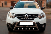 Dacia Duster 2018–2024 Kengurins ar uzrakstu WT004 (nerūsējošais tērauds) foto 1