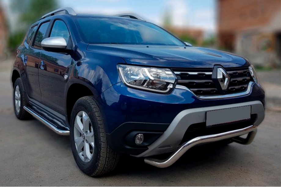 Renault Duster 2018–2024 Kengurubārs WT007 (nerūsējošais tērauds) Image