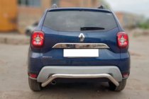 Renault Duster 2018–2024 Aizmugures aizsargstienis AK007 (nerūsējošais tērauds) foto 2