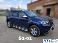 Dacia Duster 2018–2024 Sānu sliekšņi Premium (2 gab., nerūs.) foto 1