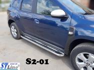 Dacia Duster 2018–2024 Sānu sliekšņi Premium (2 gab., nerūs.) foto 3
