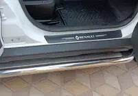 Renault Duster 2018–2024 Sānu sliekšņi Premium (2 gab., nerūs.) foto 8