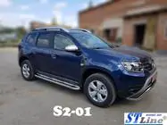 Renault Duster 2018–2024 Sānu sliekšņi Premium (2 gab., nerūs.) foto 1