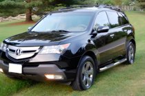 Acura MDX 2007–2013 Sānu caurules (2 gab., nerūsējošais tērauds) foto 3