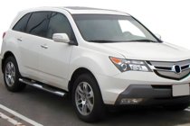 Acura MDX 2007–2013 Sānu caurules (2 gab., nerūsējošais tērauds) foto 1