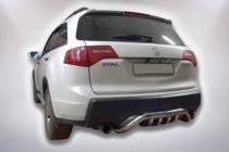 Acura MDX 2007–2013 Aizmugures aizsargstienis B1-47 (nerūsējošais tērauds) foto 3