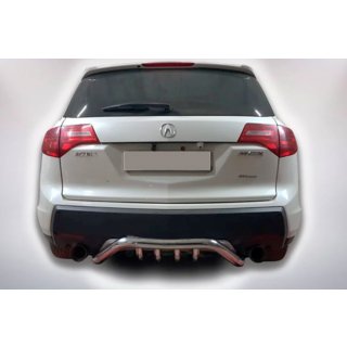 Aizmugures aizsargstienis B1-47 (nerūsējošais tērauds) Acura MDX 2007–2013 foto 2