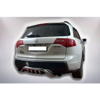 Aizmugures aizsargstienis B1-47 (nerūsējošais tērauds) Acura MDX 2007–2013 foto 4