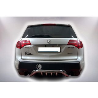 Aizmugures aizsargstienis B1-47 (nerūsējošais tērauds) Acura MDX 2007–2013 foto 1
