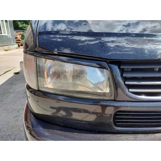 Priekšējo lukturu uzacis, taisns kapots (2 gab.) Volkswagen T4 Transporter 1990–2003 foto 3