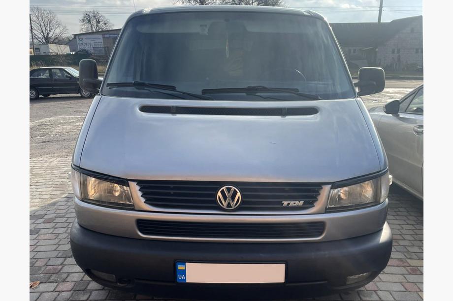 Volkswagen T4 Caravelle/Multivan 1990–2003 Lukturu uzlikas (skropstas) – slīps motora pārsegs (2 gab.) Matēts melns Foto 3