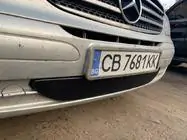 Mercedes Vito W639 2004–2014 Ziemas bampera uzlika (2004-2010) foto 2