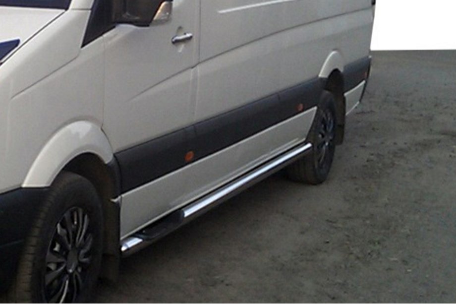 Mercedes Sprinter W907/W910 2018– Sānu caurules (2 gab., nerūs. tērauds) Image