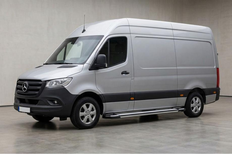 Mercedes Sprinter W907/W910 2018– Sānu pakāpieni Rainbow (2 gab., alumīnijs) Garā/Īpaši garā Image
