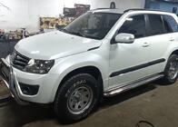 Suzuki Grand Vitara 2005–2017 Premium sānu pakāpieni (2 gab., nerūsējošais tērauds) foto 3