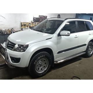 Premium sānu pakāpieni (2 gab., nerūsējošais tērauds) Suzuki Grand Vitara 2005–2017 foto 3